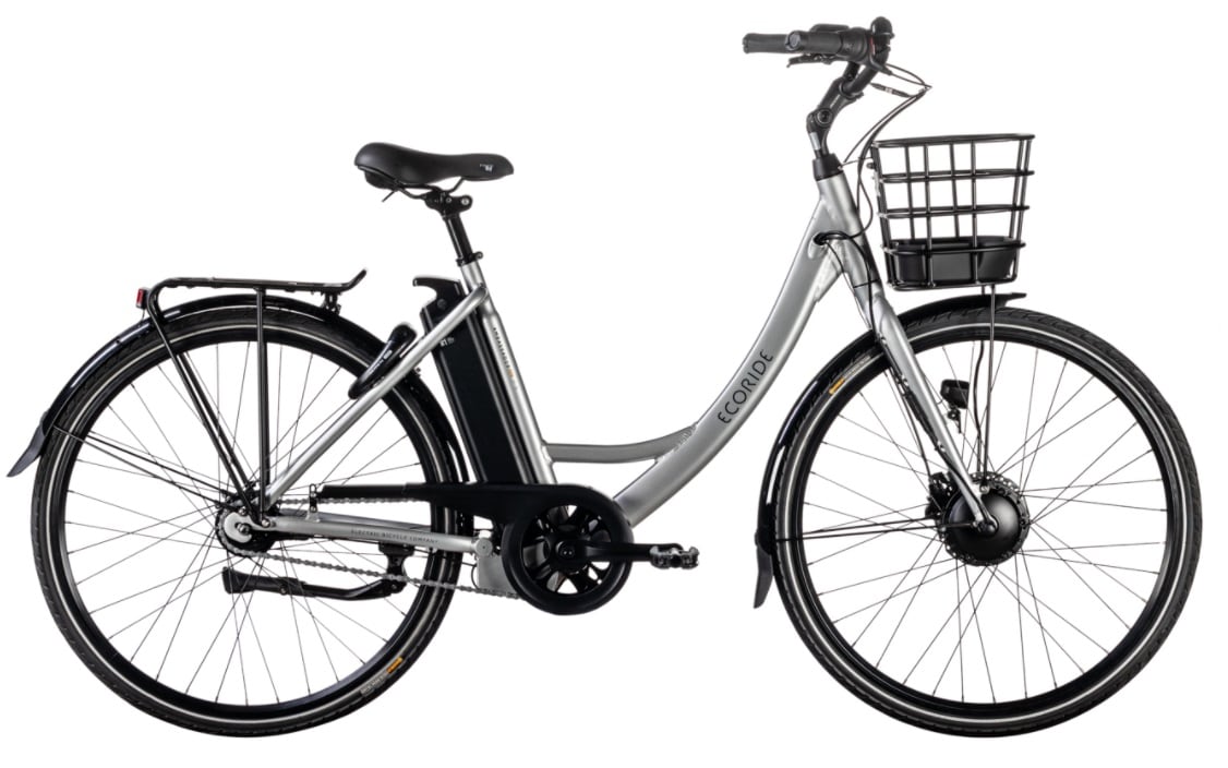 EcoRide Ambassador AXS H-8 Front Silver