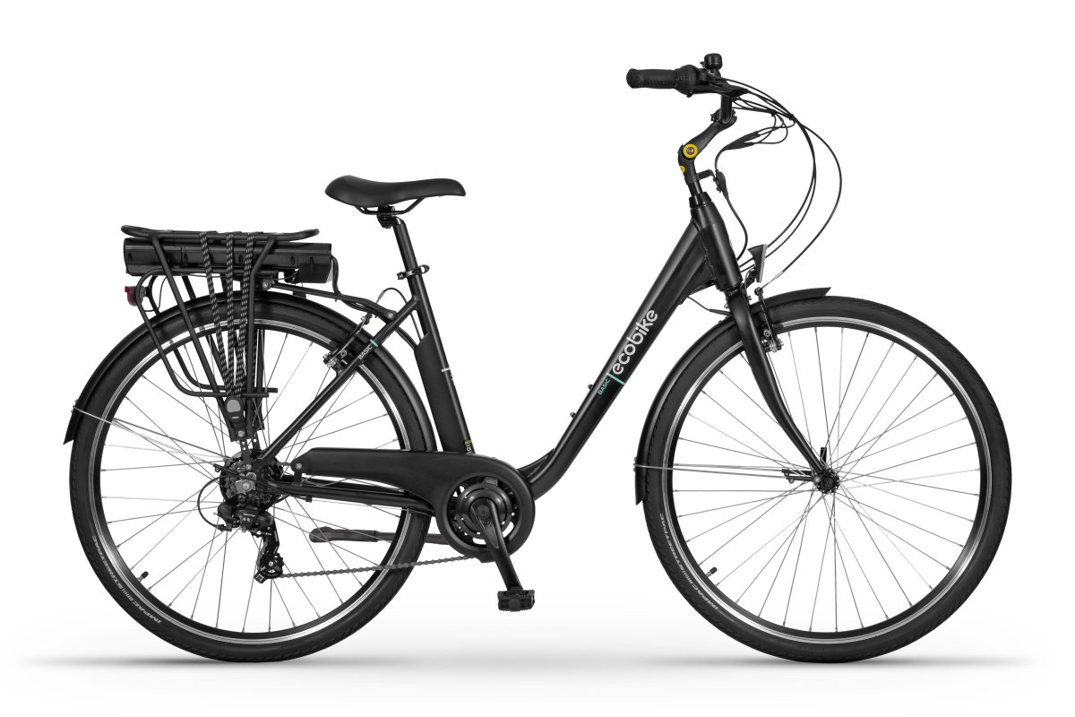 Ecobike Basic AXA Svart Elcykel Kampanj