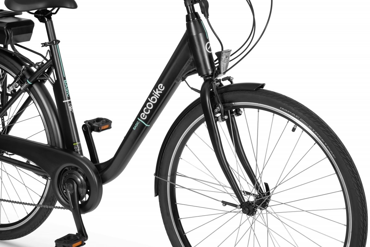 Ecobike Basic AXA Svart Elcykel Kampanj