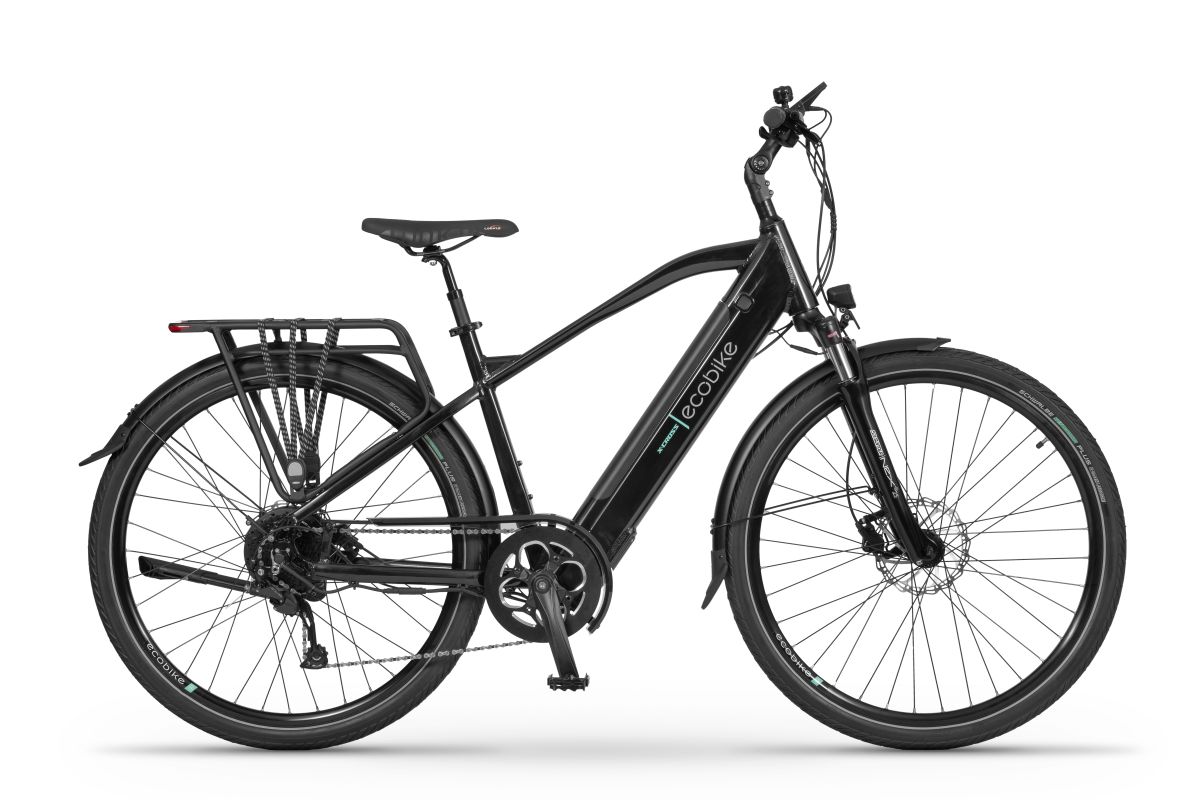 Ecobike X-Cross Elcykel Svart