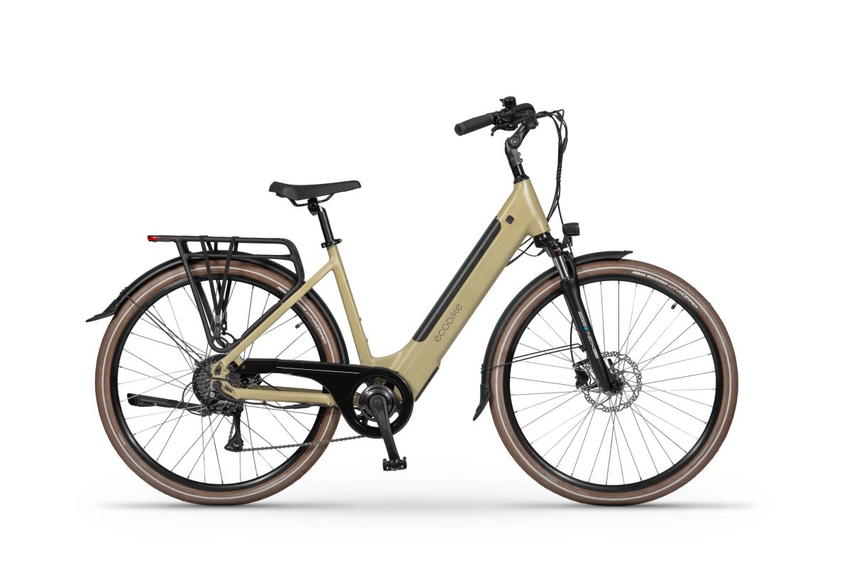 Ecobike X-City Elcykel Cappuccino Nyhet