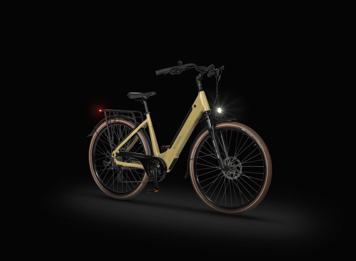 Ecobike X-City Elcykel Cappuccino Nyhet