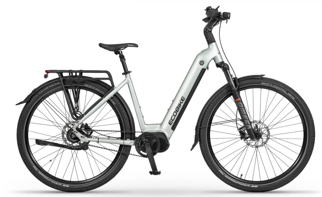 Ecobike LX 400 Silver Elcykel  Nyhet 2026