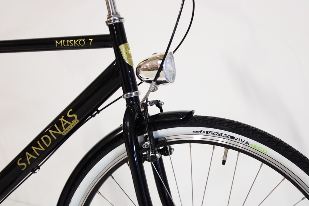 I hele verden Perfekt Kritisk Herrcykeln Sandnäs en klassisk herrcykel vårat egna cykel märke med sju  växlar.