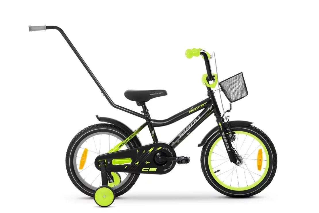 Tabou Rocket CS Alu 16" Svart/Lime
