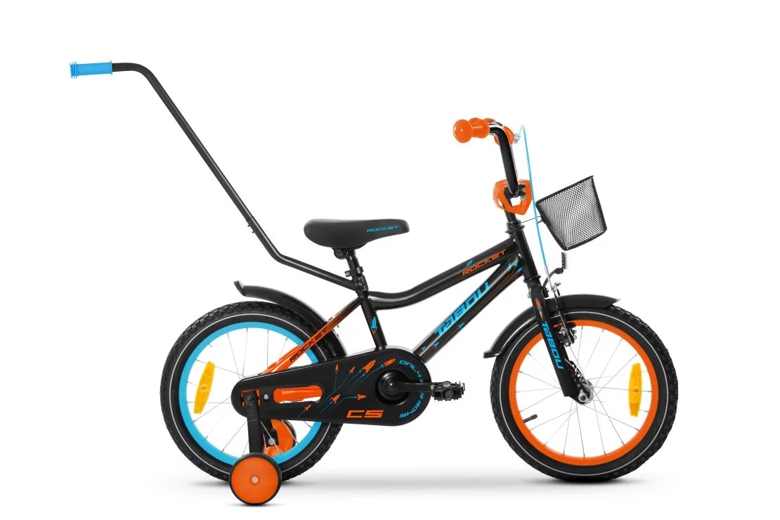 Tabou Rocket CS Alu 16" Svart/Orange