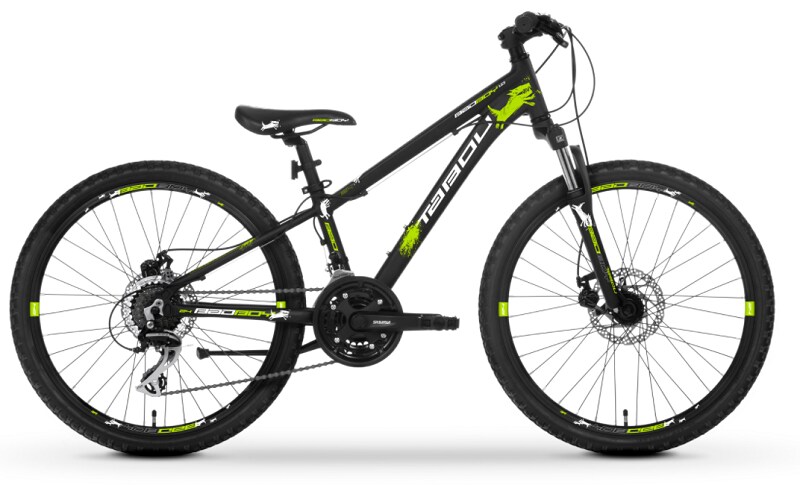 Tabou Badboy 24" 1.0 Svart/Lime 14 vxl