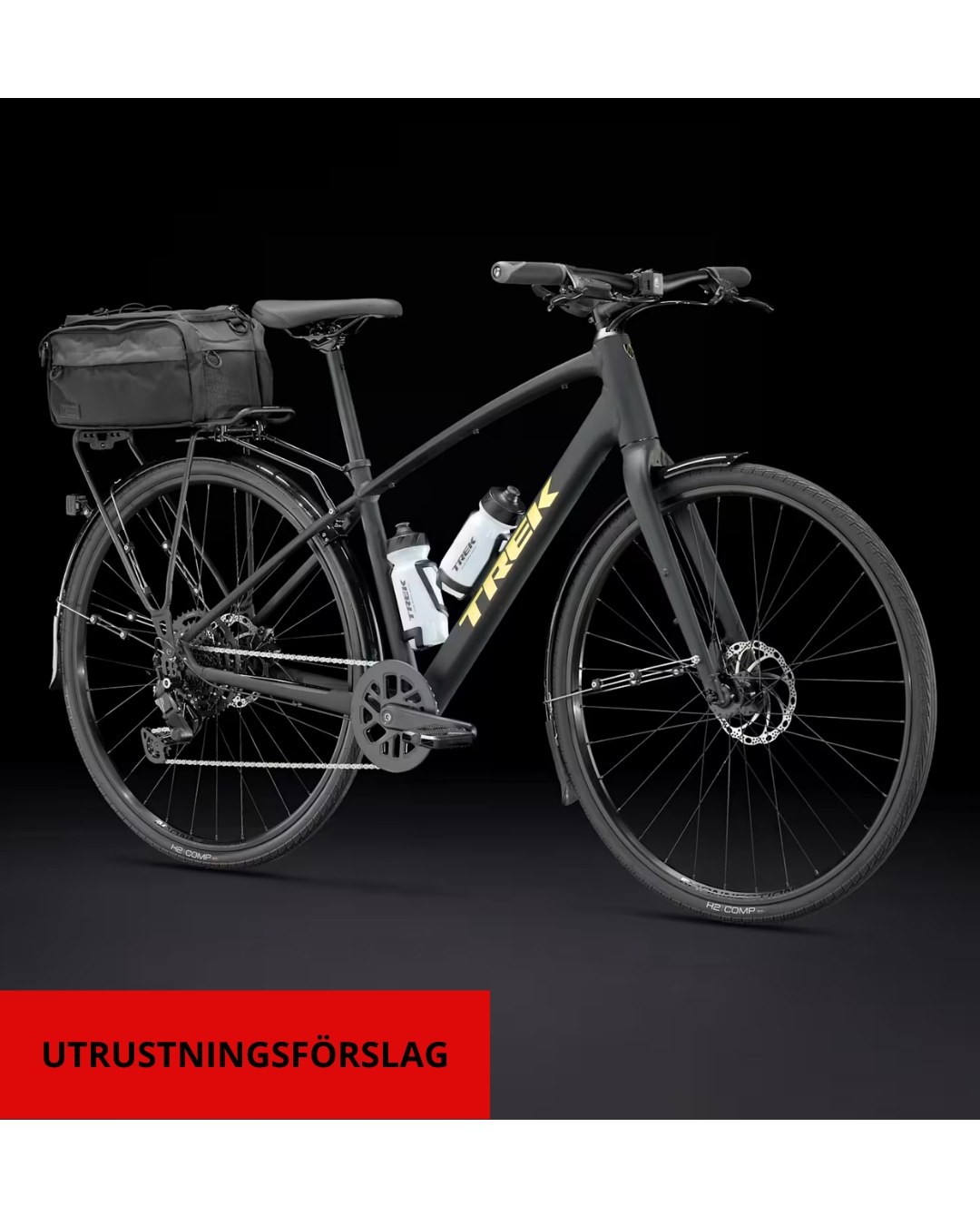 Trek FX 2 Gen 4 Svart  Nyhet 2025