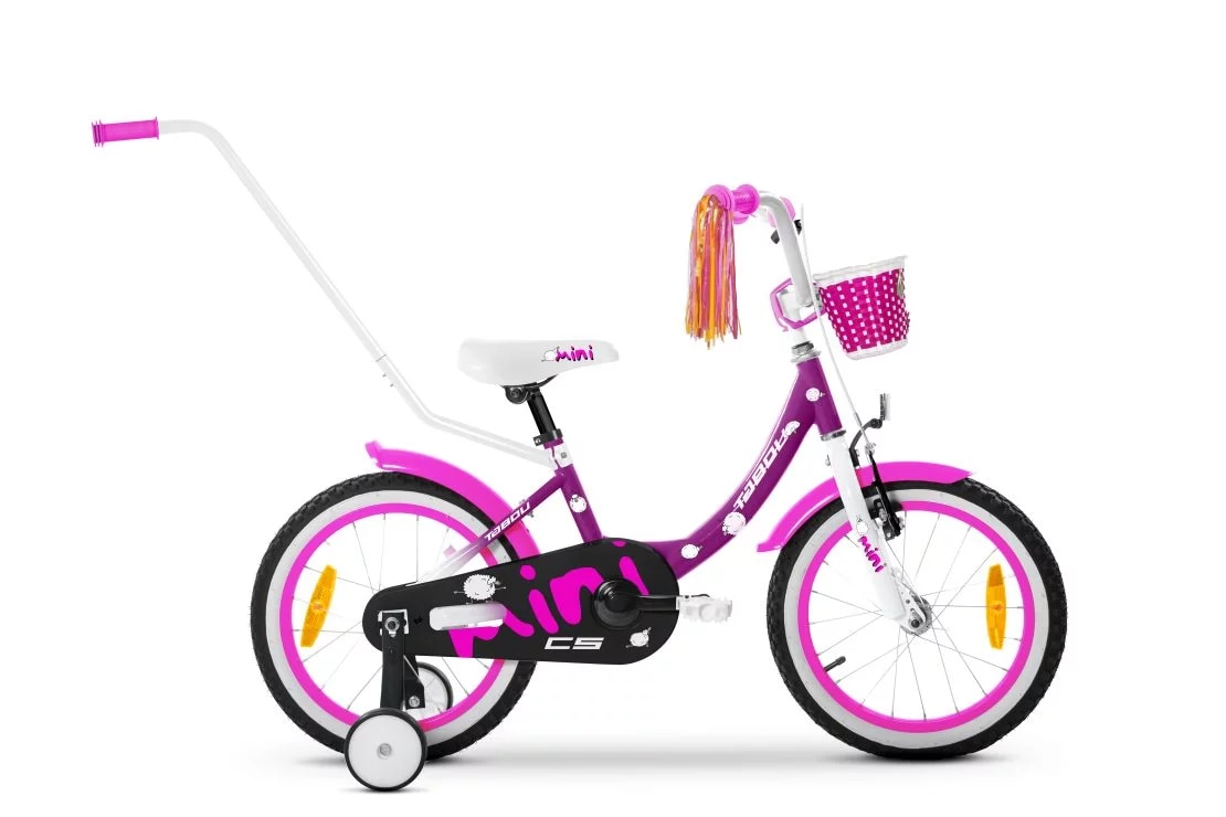Tabou Mini CS 12" Lila/Vit