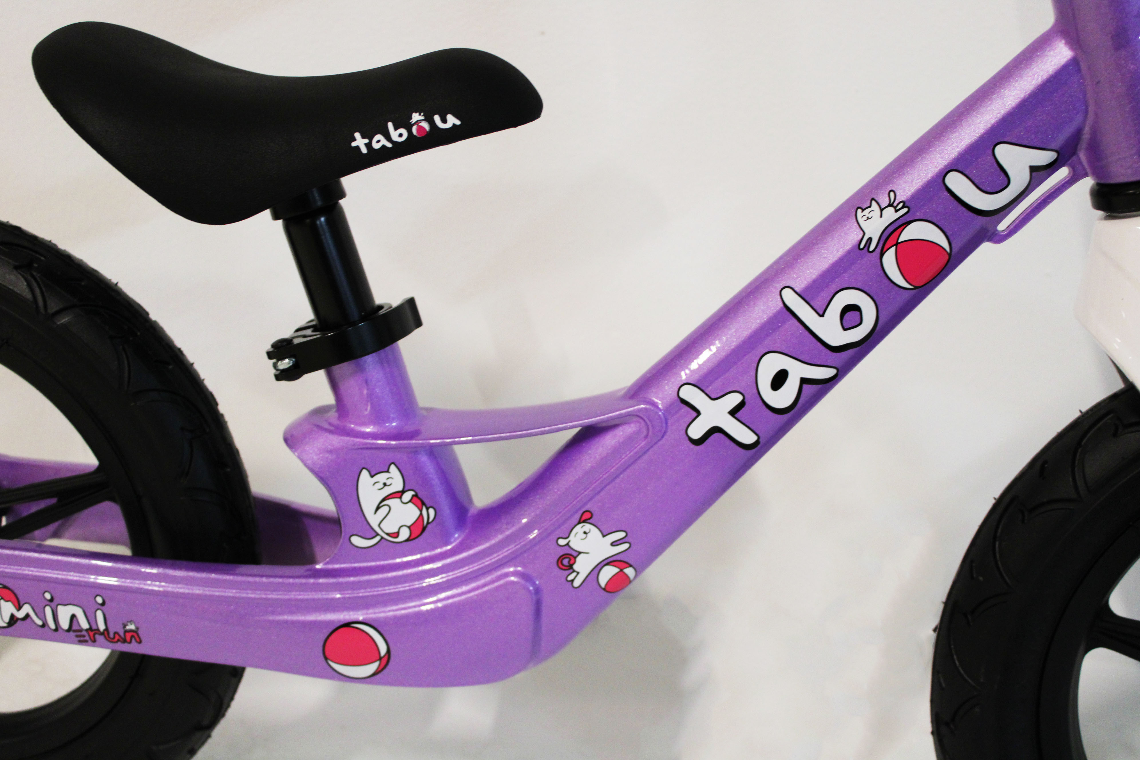 Tabou Mini Run 12"  Springcykel Lila