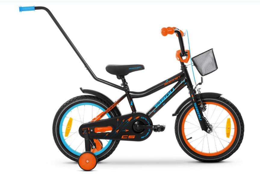 Tabou Rocket 20" Svart/Orange  Nyhet 